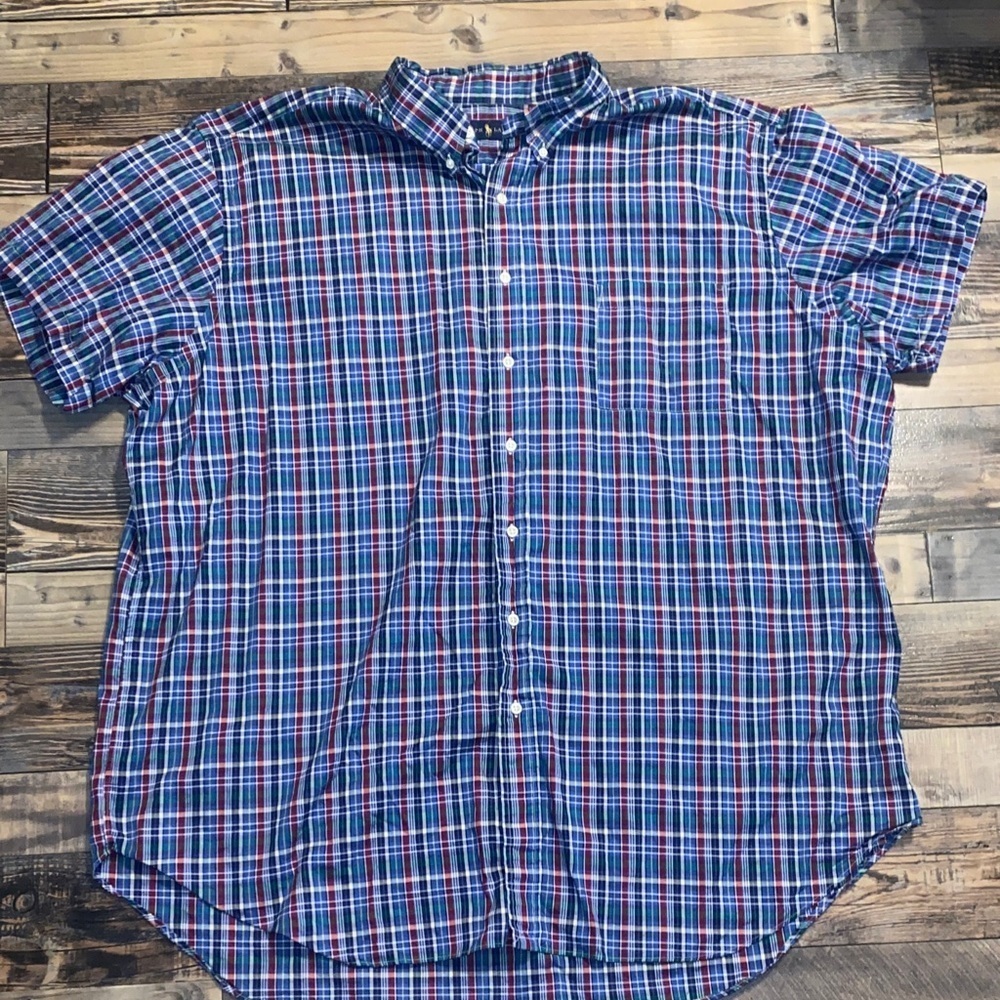 Ralph Lauren Blue Label Multicolor Plaid Shirt